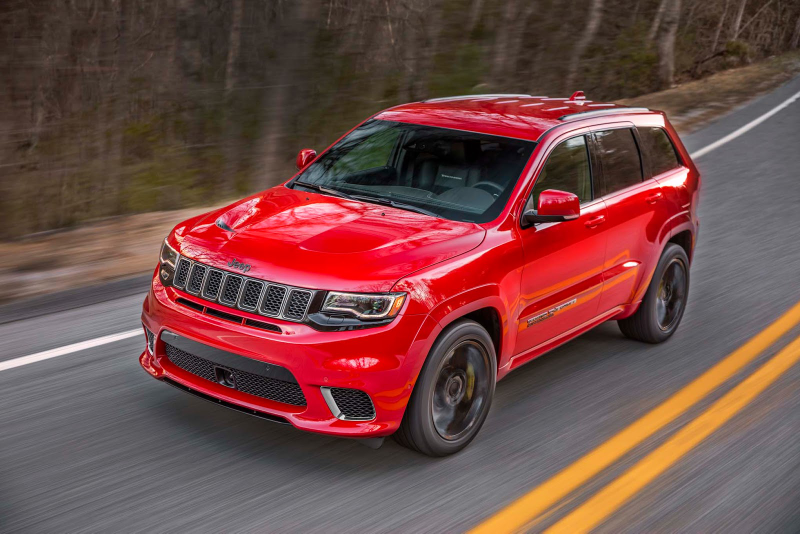 Illustration for article titled 2018 Jeep Grand Cherokee Trackhawk: This Is More Of The 707-HP Monster Jeep